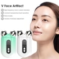 thumbnail image 2 of Facial Slimming Device V Face Lifting Tool Microcurrent Vibration 3 Modes 3 Intensity Levels Anti Aging Wrinkle Reduction Portable Beauty Skin Care Massager, 2 of 8