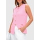 thumbnail image 3 of Chaleco tipo suéter PRETTYGARDEN para mujer, verano 2025, rosa claro, XXL, 3 of 9