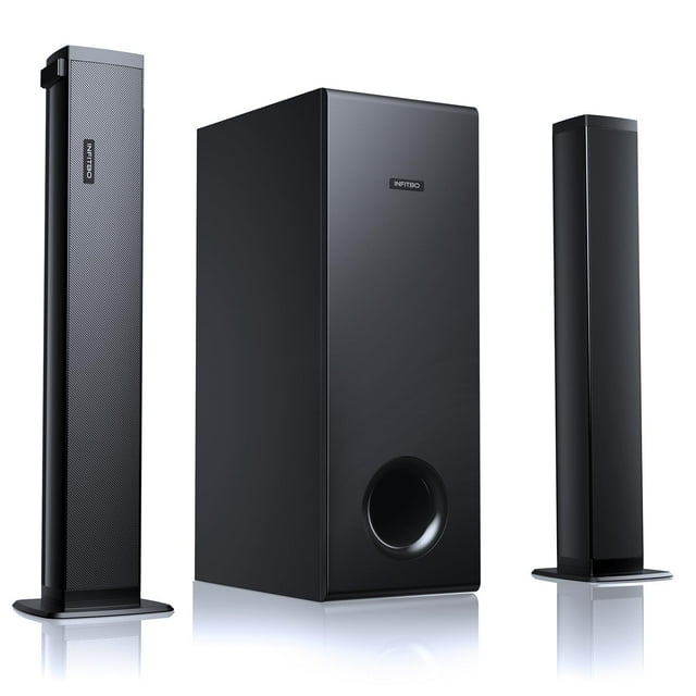 Barra de sonido INFITBO 2.1 canales 190 W de potencia máxima con subwoofer D40-4M
