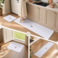 thumbnail image 7 of PONPRNGY Kitchen Rugs Set of 2, Kitchen Mats for Floor, Non Slip Washable Kitchen Runner Rugs, Easy to Clean, 7 of 7