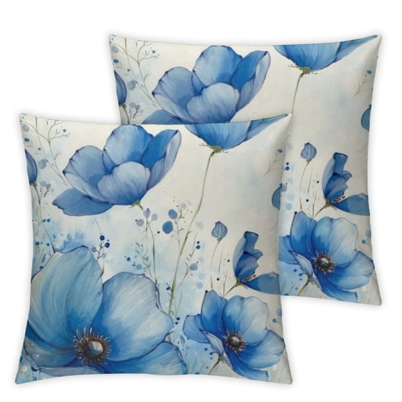 nygtbtfer Set of 2 Throw Cushion Cases for Couch Home Decor White