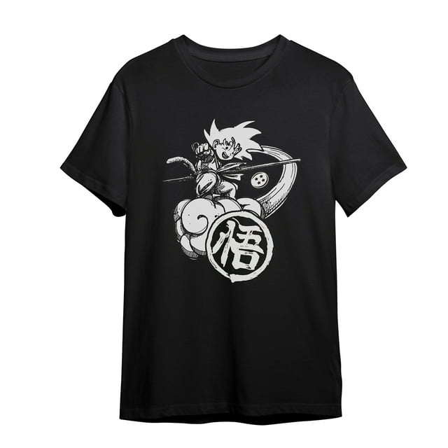 Playera Manga Corta, Estampado Suave Dragon Ball Gokú XG
