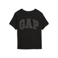 thumbnail image 1 of Camisa GAP de manga corta para bebés y niños con logotipo negro verdadero, 6-12 M, 1 of 2