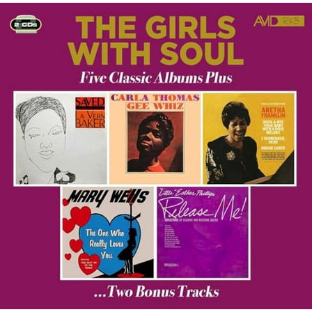 Various Artists The Girls With Soul: Five Classic Albums Plus (CD) Album