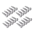 thumbnail image 3 of Cross Round Head Screw,200 Pcs Cross Round Self Tapping Screw Self Drilling Screws High-Intensity Output, 3 of 14