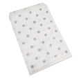 thumbnail image 1 of 20 Qty 5" x 7" Decorative Flat Paper Gift Bags - Silver Polka-Dot on White Bags - for Sales/Treats/Parties Cookies/Gifts - N'icePackaging, 1 of 7