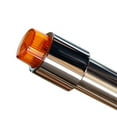 thumbnail image 3 of Bores Bumper Guide 731-121 Direct Fit; Drill Mount; With LED Amber Marker/Turn Signal Indicator Tip; Polished; Stainless Steel; Set of 2; With Mounting Bracket, 3 of 7
