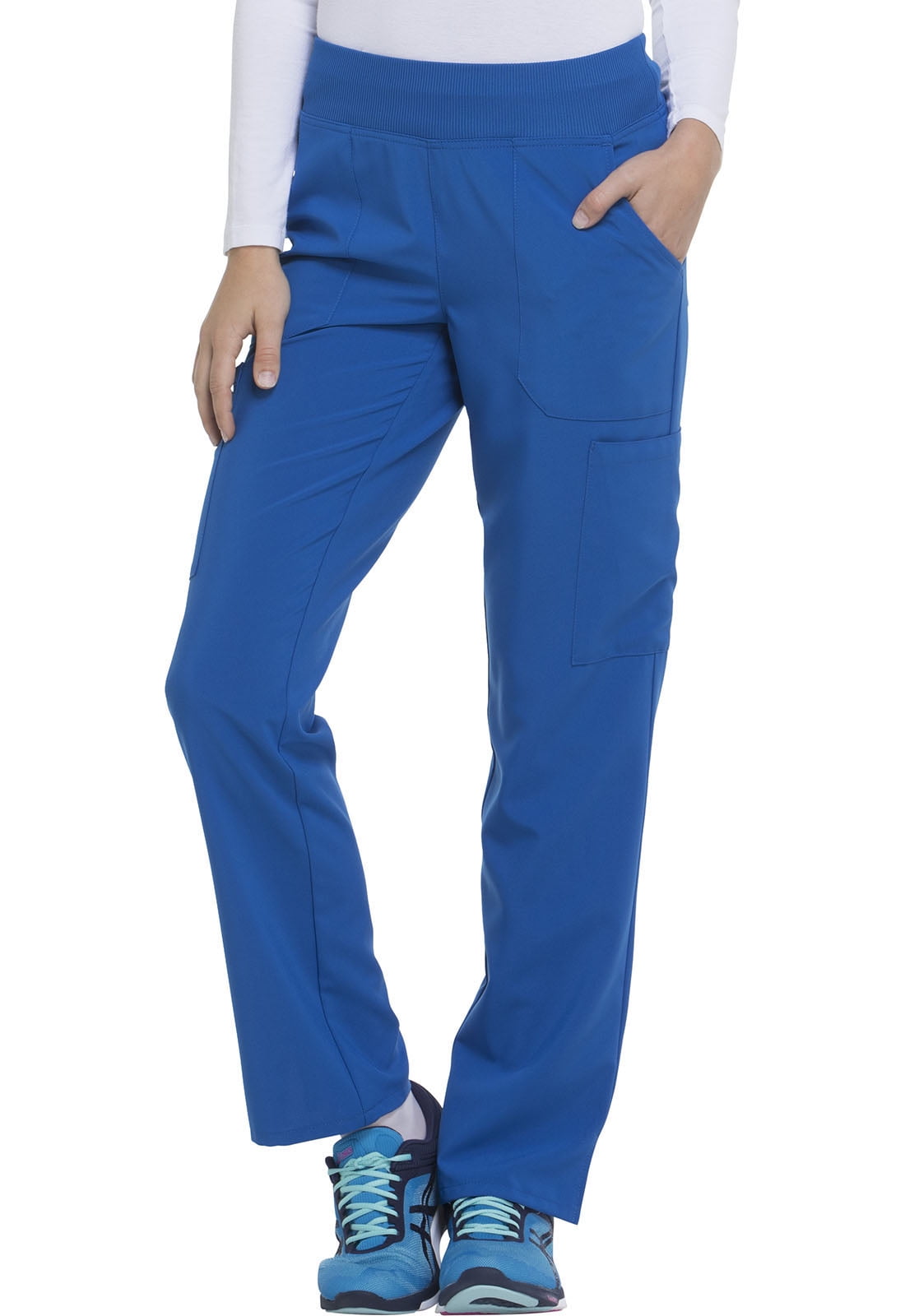 Dickies EDS Essentials Scrubs Pant for Women Natural Rise Tapered Leg ...