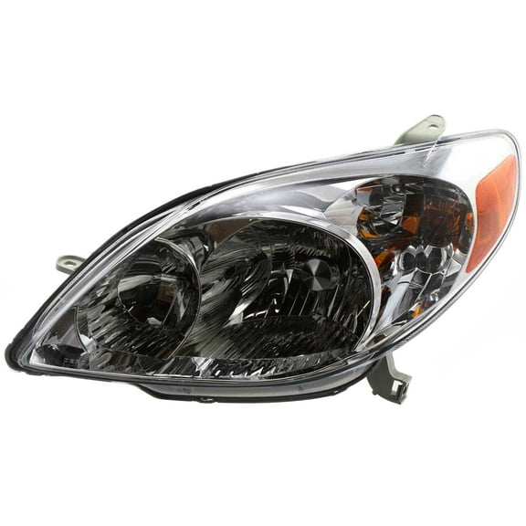 Headlight Compatible With 2003-2008 Toyota Matrix Left Driver Halogen With bulb(s)