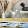 thumbnail image 2 of Bormioli Rocco America '20s Small Martini Glasses, 5.25 oz., Clear, Set of 4, Dishwasher safe, Made in Italy, 2 of 7