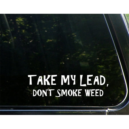 Take My Lead, Don't Smoke Weed - 8-3/4