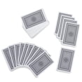 thumbnail image 4 of Brazil Bridge Premium Plastic Playing Cards Set Of 2 | For Adult - Bridge -Sized Black Box Playing Cards Red & Black Design | For Rummy, Bridge, Use For Party & Game | Waterproof Playing Cards, 4 of 5