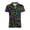 0#-Black296, variant on Kiijoy Boys Cute Cat Print Short Sleeve Button Down Shirt Summer Casual Shirt, Sizes 3-14