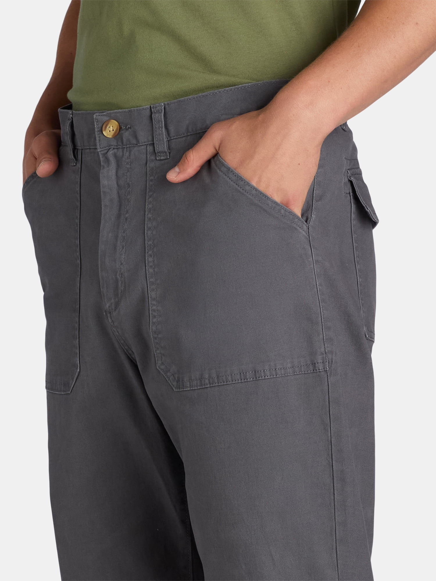 George Men's and Big Men’s Utility Pants, 32” Inseam, Sizes 30-46