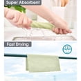 thumbnail image 4 of Microfiber Cleaning Cloth Roll, 50-Sheet Pack,Tear-Off Reusable Commercial Wipes, Lint-Free Cloths for Home, Kitchen, and Car Cleaning, 9.84 × 9.84 in, 4 of 7