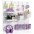 thumbnail image 1 of Organizador de pared Peg Board AKTOP, paquete de 4 con 13 accesorios, 1 of 8