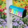 thumbnail image 3 of Welcome Summer Mailbox Covers Magnetic Standard Size 21" X 18" Decorative Mailbox Wraps Post Letter Box Cover for Garden Yard Home Decor Outdoor Decorations, 3 of 6