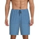 thumbnail image 1 of Fotbe Blue Gingham Pantalones Cortos de Pijama para Hombre, Ropa de Dormir, Pantalones de Pijama Cortos para Hombre-Small, 1 of 6