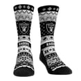 thumbnail image 3 of Rock Em Socks Las Vegas Raiders Unisex Holiday 3-Pack Crew Socks, 3 of 4