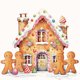 thumbnail image 1 of Pintura de diamante 5D DIY taladro redondo completo Navidad galleta decoración de la casa 30x30cm, 1 of 9