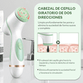 thumbnail image 5 of Cepillo Facial Eléctrico  USB Inalámbrico 2 Velocidades Malubero, Blanco Verde, 5 of 5