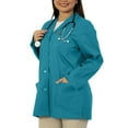 thumbnail image 5 of Panda Uniform by HeedFit Women’s 32" Colored Lab Coat – Custom Fit Medical Lab Coat, Multi-Color 12XL Teal, 5 of 8
