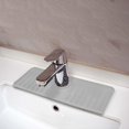 thumbnail image 4 of Grifo de silicona negro y gris, alfombrilla absorbente para baño, protector contra salpicaduras para fregadero Baoblaze fregadero protector contra salpicaduras, 4 of 7
