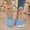 🔥 Light Blue, variant on Msgweeeg House Slippers for Woman Women House Slippers Women's Fashionable Casual Versatile Low-Cut Shoes Plus Size Spring and Summer Style Trendy Soft-Soled Wedge Sandals