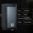 thumbnail image 4 of Garvee Wine Cooler Refrigerator, 32 Bottles, Digital Touch Control, Black, 4 of 10