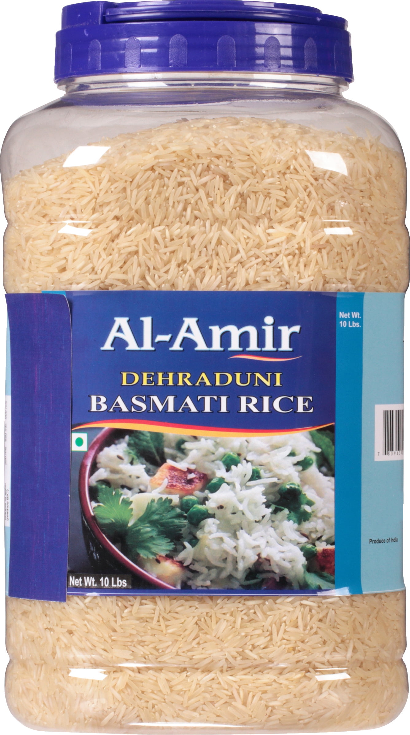(2 pack) Al-Amir Dehraduni Basmati Rice, 10 lbs