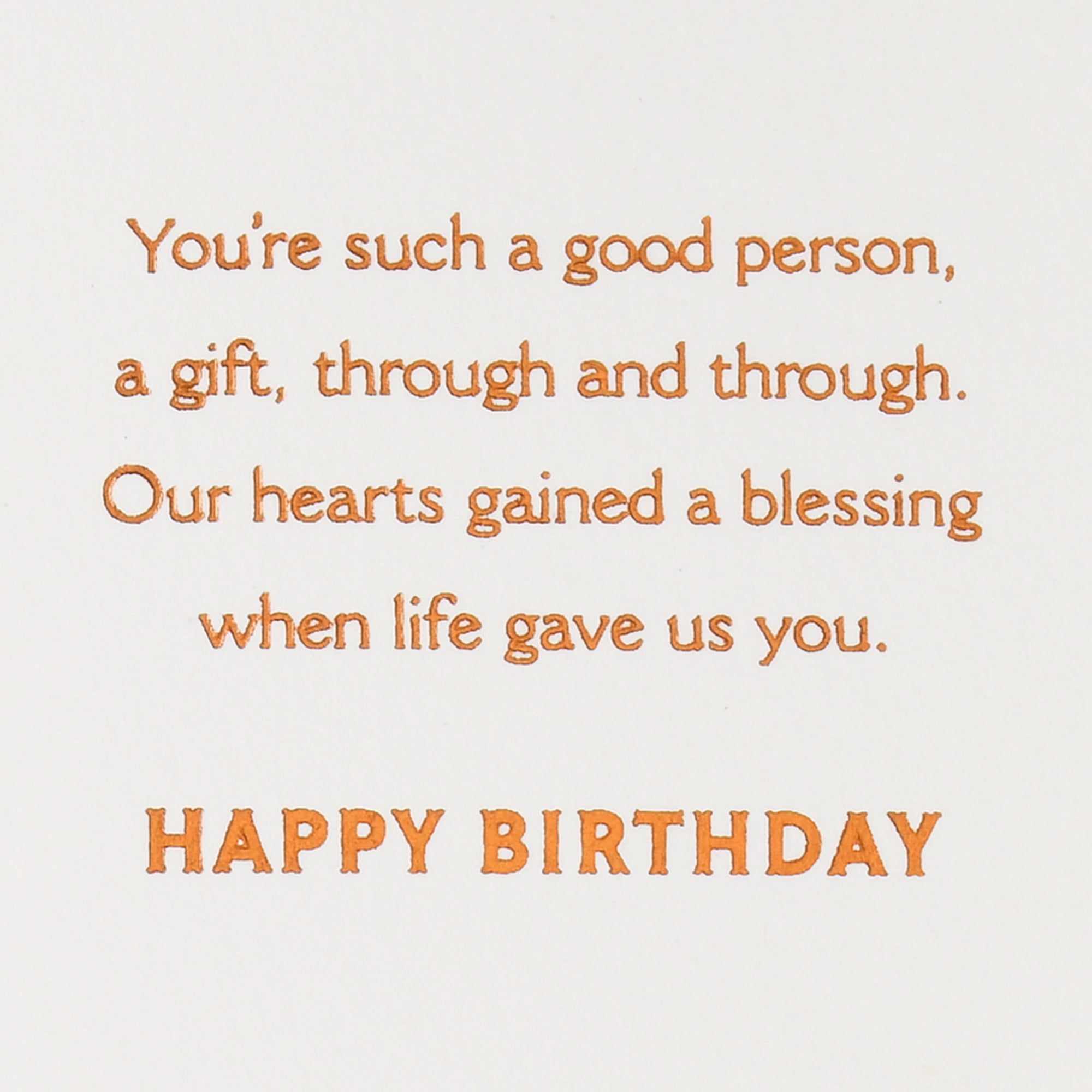 Hallmark Birthday Card for Grandson (Blessed When Life Gave Us You)