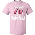 thumbnail image 3 of Inktastic 75 and Fabulous with Sparkles T-Shirt, 3 of 5