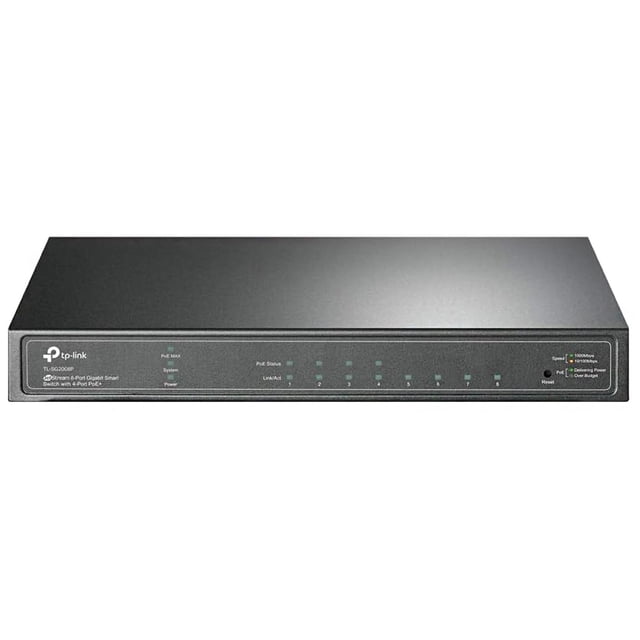 Switch TP-LINK TL-SG2008P 8 Puertos Gigabit Ethernet 4 Puertos PoE+