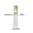 thumbnail image 3 of Vogacara Tubo de brillo de labios Vacío DIY Práctico contenedor de brillo de labios de 10ML Botella secundaria pequeña útil para compras de vacaciones Bolsas de maquillaje Tipo 1 Vogacara CE011636-01, 3 of 6