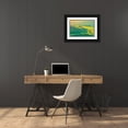 thumbnail image 3 of Wilson, Emily M. 32x23 Black Ornate Wood Framed with Double Matting Museum Art Print Titled - Steptoe Butte State Park-Washington State-USA-Sunset view of wheat fields in the rolling Palouse hi, 3 of 4