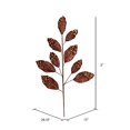 thumbnail image 2 of Vickerman QG191876 29 in. Mocha Glitter Leaf Spray - 6 per Bag, 2 of 2