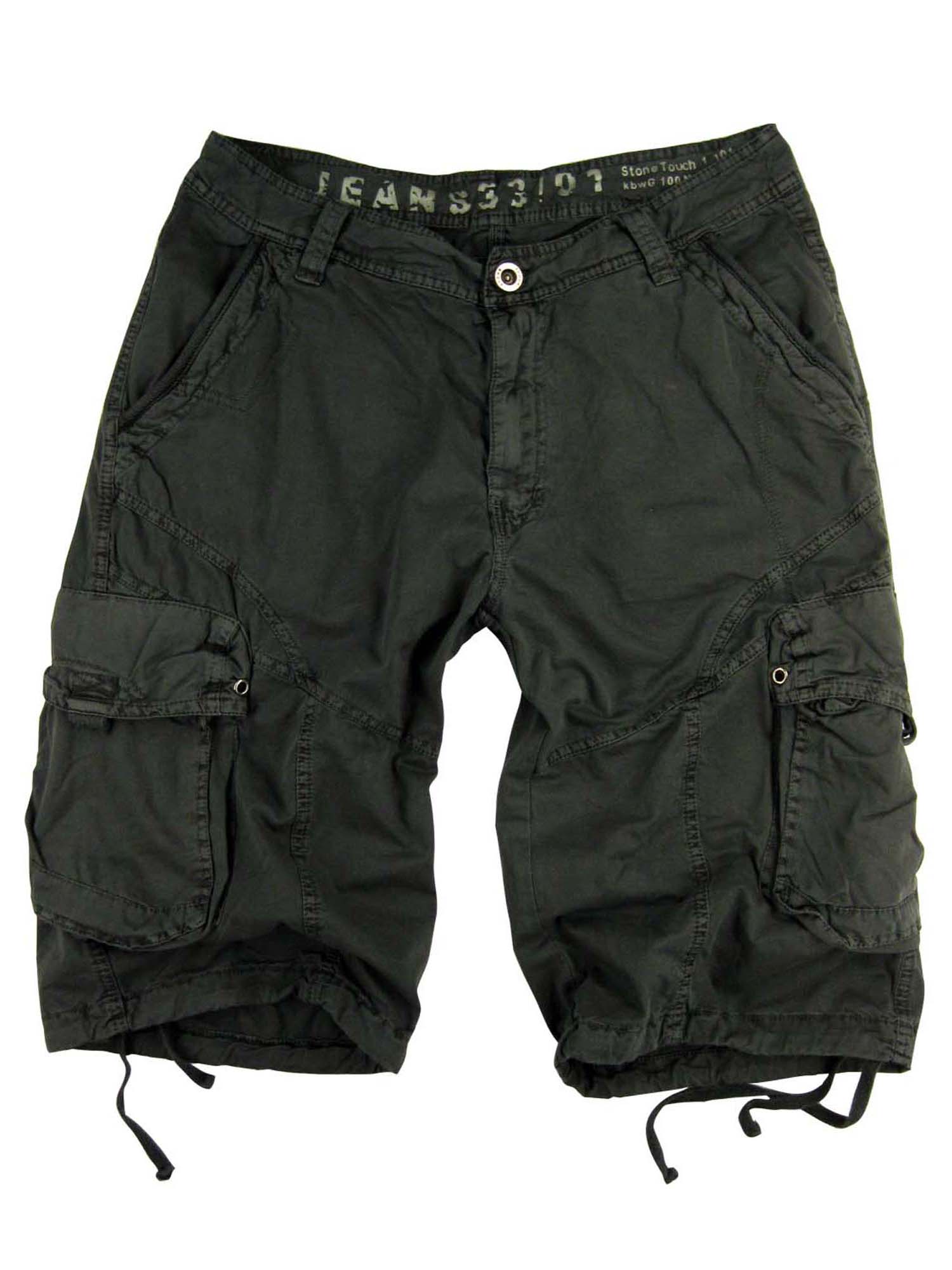 Stone Touch Men's Military-style Cargo 