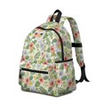 thumbnail image 2 of Pioneer Flower Floral Print Pattern Backpack for School, Cute School Bag with Adjustable Shoulder Straps and Padded Back, 13.4"x11"x4.7", 2 of 5