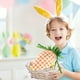 thumbnail image 4 of Bolsa de regalo con forma de zanahoria y conejito de Pascua para dulces | Bolsa de tela para fiestas, ideal para la búsqueda de huevos de Pascua y celebraciones infantiles | Decoración rosa,, 4 of 6