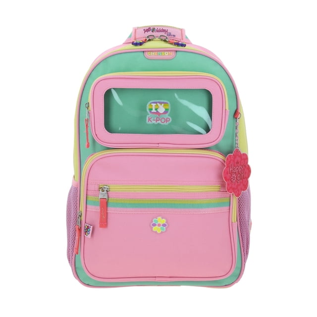 Mochila Grande Escolar Chenson Happy Girl Porta Laptop Kpop HG66196-C