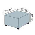 thumbnail image 5 of BeigeFunda cuadrada Para taburete de Pie Con Parte Inferior elstica, funda de taburete Washable Para ottomanos, 5 of 5