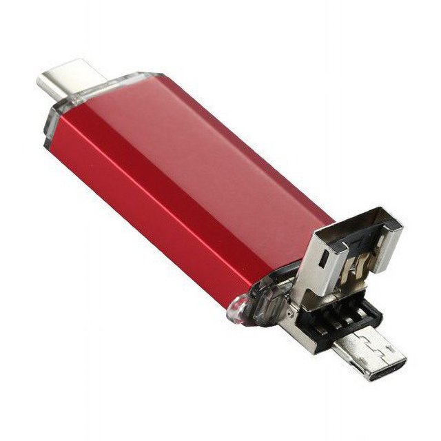 USB Flash Drive Smart Phone USB Flash Drive OTG Pen Drive USB Memory Stick U Disk Type-c three-in-one
