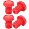 thumbnail image 3 of Bike Bar Ends Plug, Long And Short Thread Design Screw Bike Bar Ends Plug Polyester Rubber  For Bicycle Handlebar Diameter About, 3 of 8