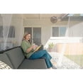 thumbnail image 2 of PREMIUM MOSQUITO NET canopy for double bed, Suspension kit, Carrying bag, Rectangular net that protects you and repels insects, 2 of 5