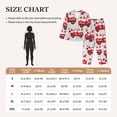 thumbnail image 4 of Sigee Gnomes On The Car for Women’s Pajama Sets Long-Sleeved Pjs Sets for Women 2 piece Sleepwear-Medium, 4 of 7
