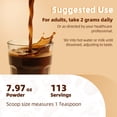 thumbnail image 7 of (2 PACK)GPGP Greenpeople Mushroom Coffee Powder Instant, Premium Mushroom Coffee Supplement for Energy, Focus, Cognitive Support, 8oz Total, 7 of 7