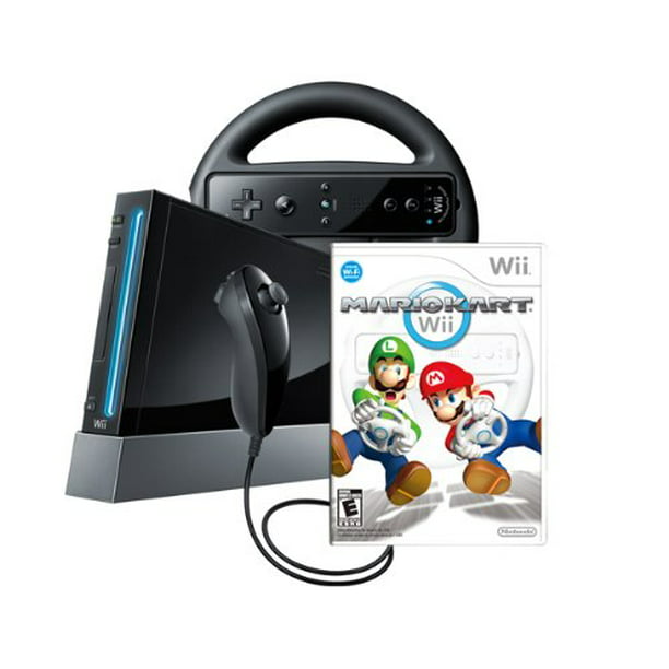 Dollar Van God trek de wol over de ogen Pre-Owned - Wii Console with Mario Kart Wii Bundle - - Walmart.com