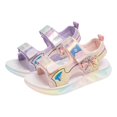 thumbnail image 5 of MZXELPRJD Girls Size 12 Sandals Girls Leather Sandals Black Dance Shoes Black Jazz Shoes Boys Size 13 Shoes Toddler Shoes Girl Princess Tutu Pink 4-4.5 Years, 5 of 9