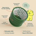 thumbnail image 3 of Pet Slow Licking Bowl\nSilicone Anti Choking Bowl, 3 of 5