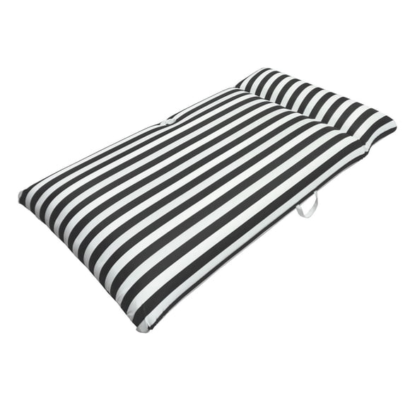 Matelas flottant noir pour piscine - Séries Signature Morgan Dwyer